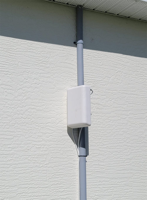 GTEN Antenna mounted